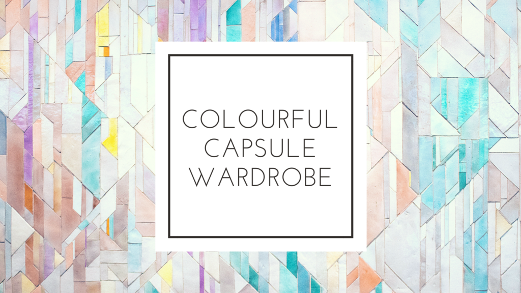 This is how you do colour in a capsule wardrobe. Brilliant!